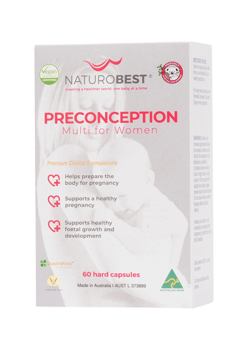 NaturoBest Preconception Multi for Women 60c