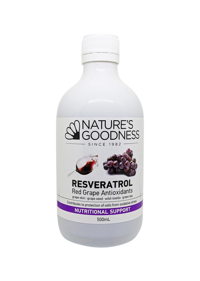 Nat Goodness Resveratrol (Red Grape Antioxidants) 500ml