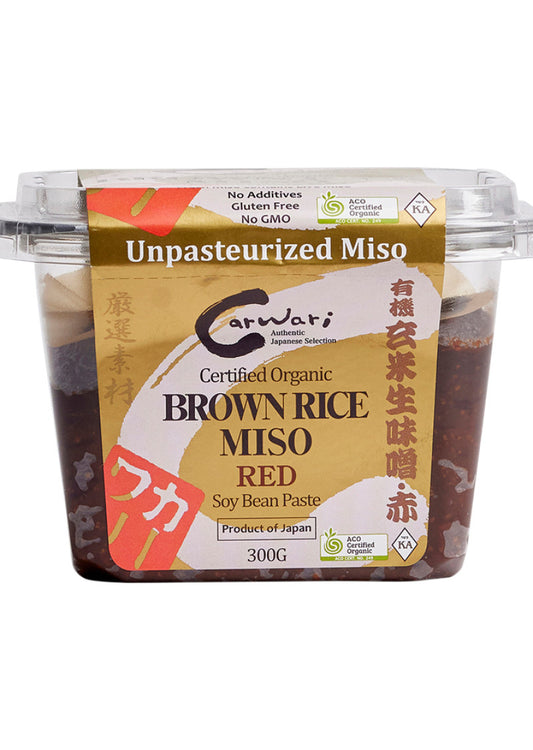 Carwari Org Miso Paste Brown Rice Red 300g