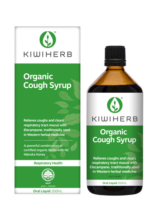 Kiwiherb Organic Cough Syrup 200ml