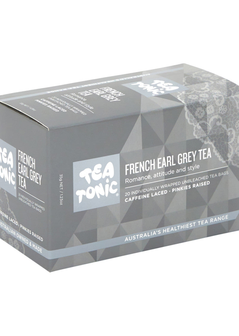 Tea Tonic Organic French Earl Grey Tea x 20 Tea Bags