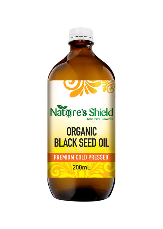 Nature's Shield Organic Black Seed Oil 200ml