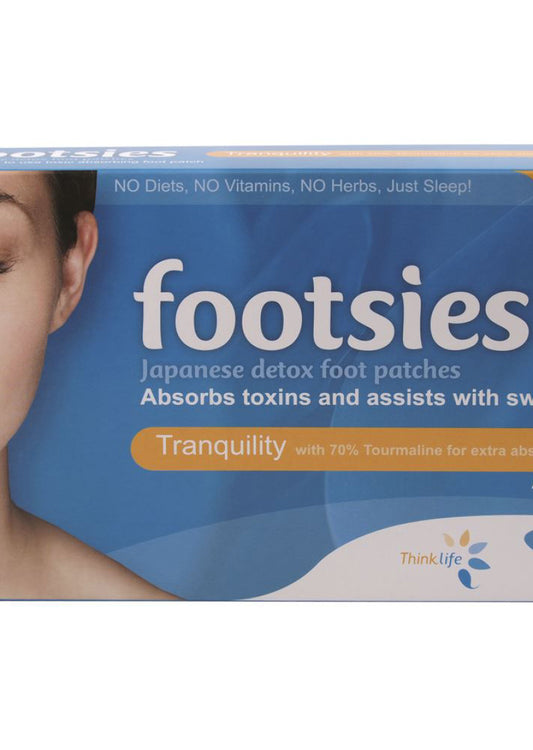 Thinklife Footsies Foot Patch Tranquility Patches X 20 Pack