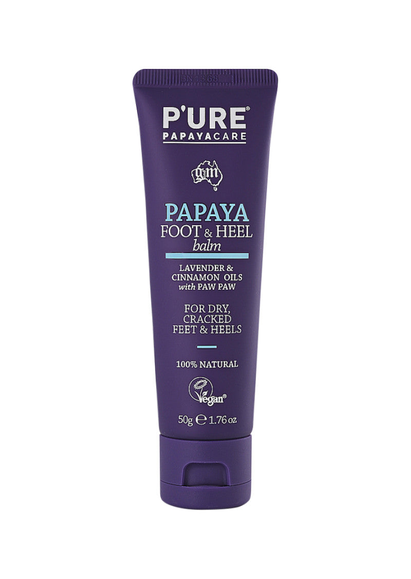 P'URE Papayacare Papaya Foot and Heel Balm 50g