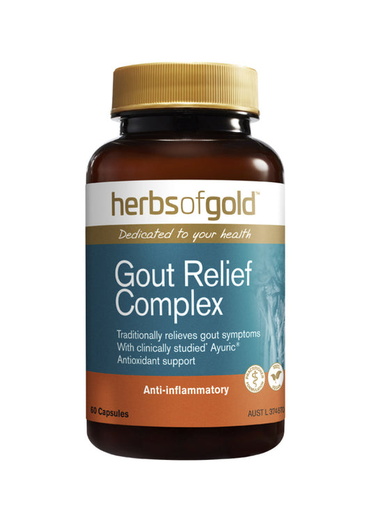 Herbs Of Gold Gout Relief Complex 60vc