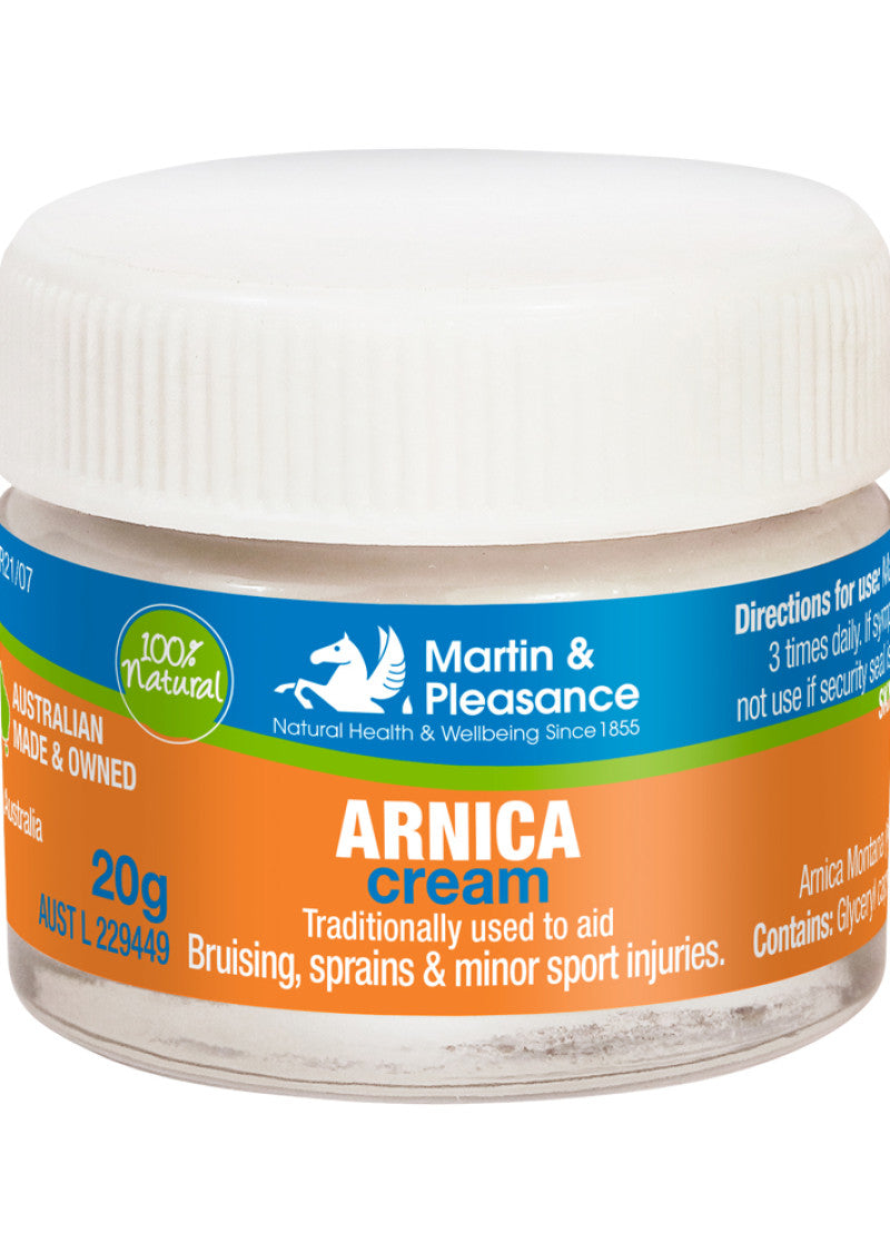 Martin Pleasance All Natural Cream Arnica 20g