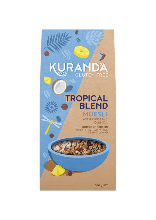 Kuranda Gluten Free Muesli Tropical Blend 500g