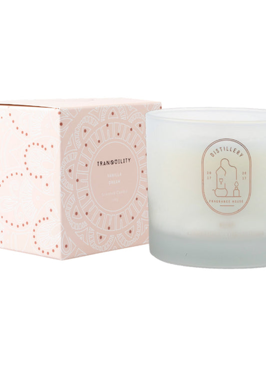 Distillery Soy Candle Tranquility Vanilla Dream 190g