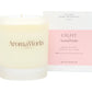 AromaWorks Light Candle Basil and Lime Medium 220g