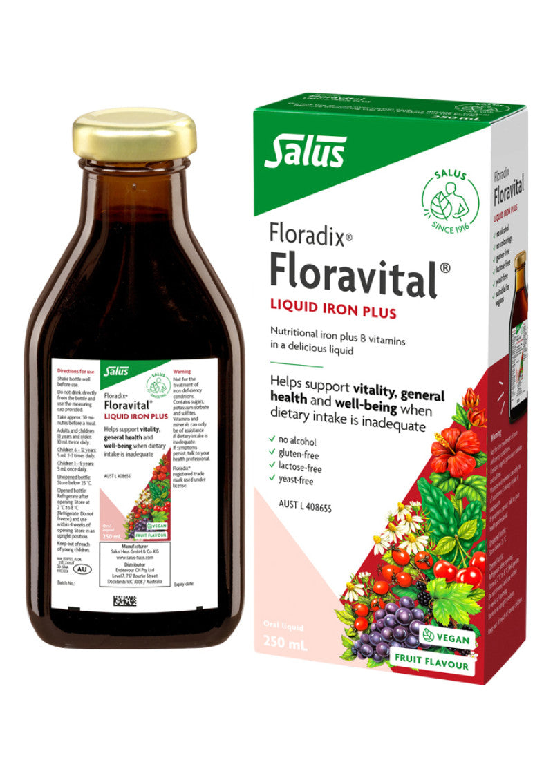 Floradix Floravital (Liquid Iron Plus) 250ml