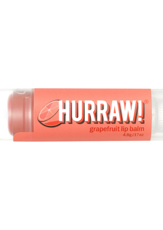 Hurraw! Org Lip Balm Grapefruit 4.8g