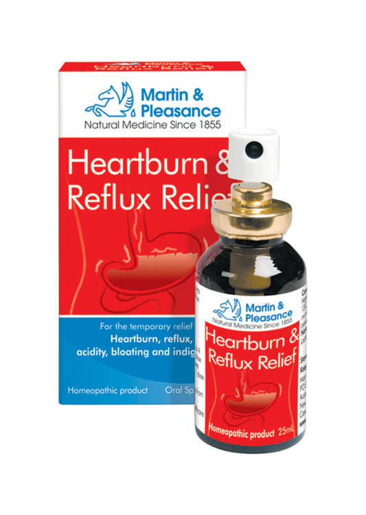 Martin Pleasance Homeo Complex Heartburn Reflux Relief Spray 25ml