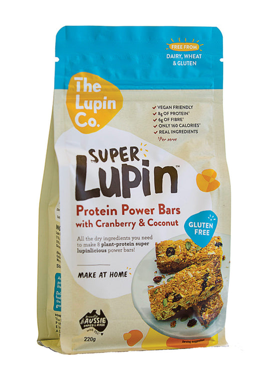 The Lupin Co. Super Lupin Protein Power Bars Mix 220g