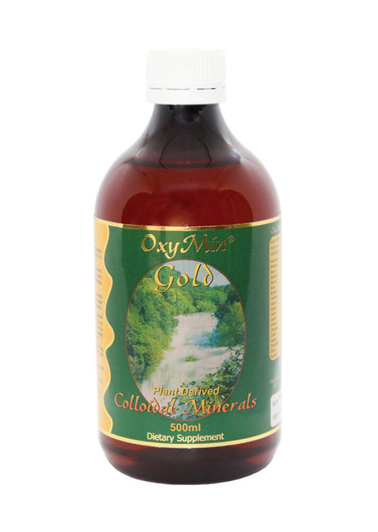 OxyMin Colloidal Gold (Plant Derived Colloidal Minerals) 500ml