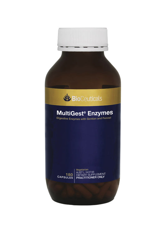 Bioceuticals Multigest Enzymes 180c