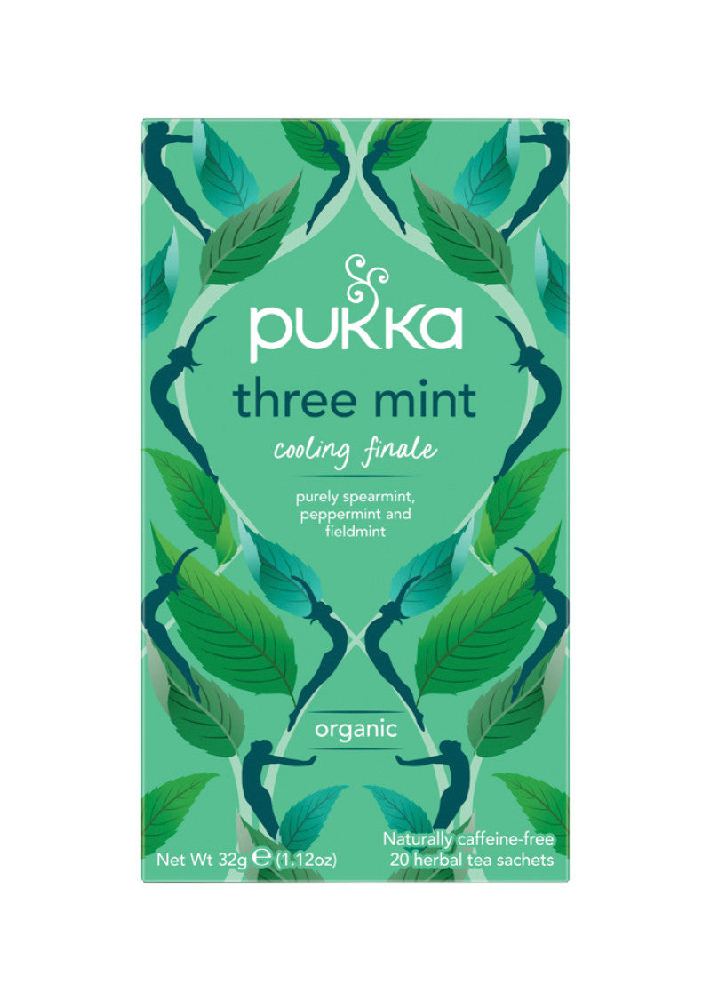 Pukka Org Three Mint X 20 Tea Bags