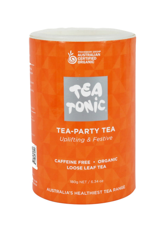 Tea Tonic Org Tea Party Tea Tube 180g