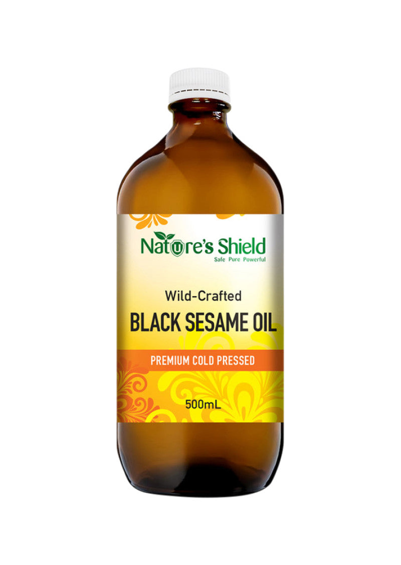 Nature's Shield Wild Crafted Black Sesame Oil 500ml