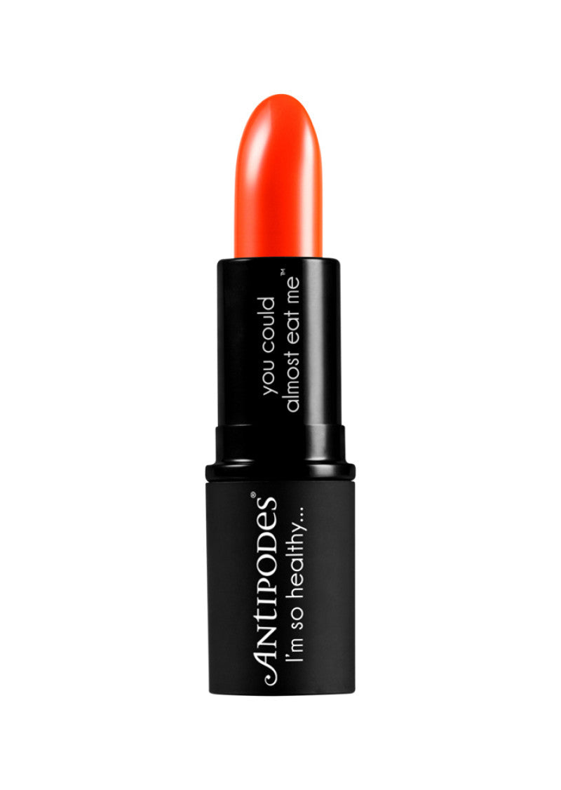 Antipodes Lipstick Piha Beach Tangerine 4g