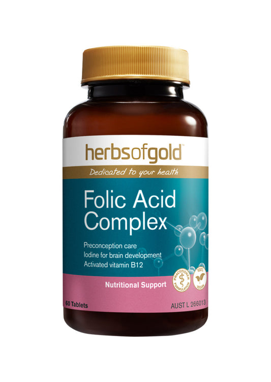 Herbs of Gold Folic Acid Complex 60t