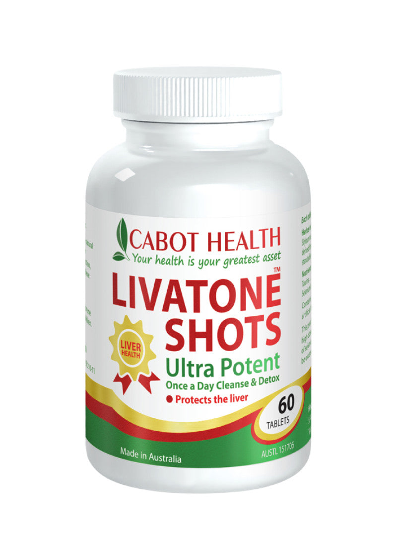 Cabot Health LivaTone Shots 60t