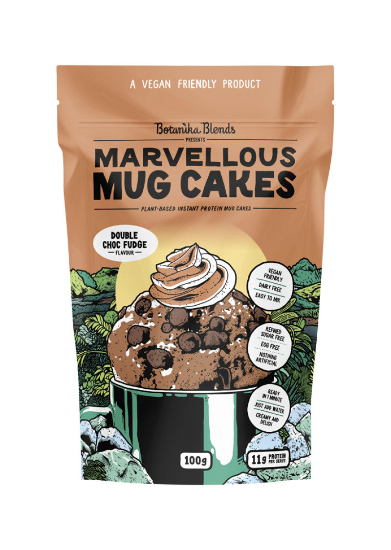 Botanika Blends Marvellous Mug Cakes Double Choc Fudge 100g