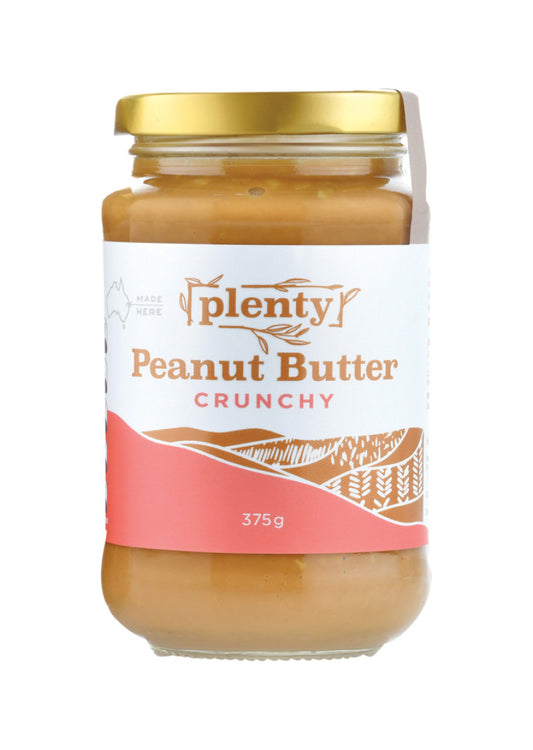 Plenty Peanut Butter Crunchy 375g