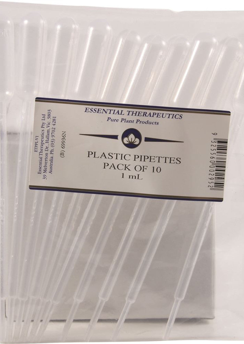 Essen Therap Pipettes Plastic 1ml x 10 Pack