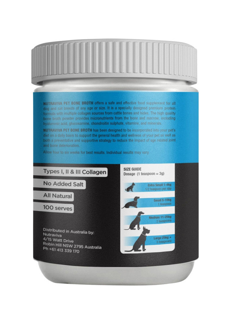 Nutraviva PET Pet Bone Broth 300g