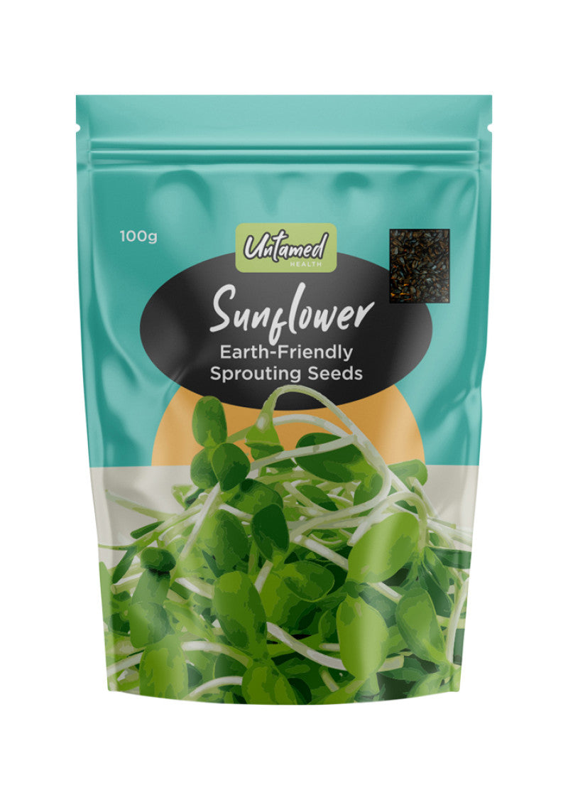 Untamed Health Sprouting Seeds Sunflower 100g