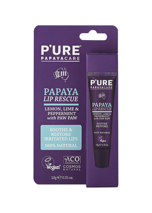 P'URE Papayacare Papaya Lip Rescue 10g