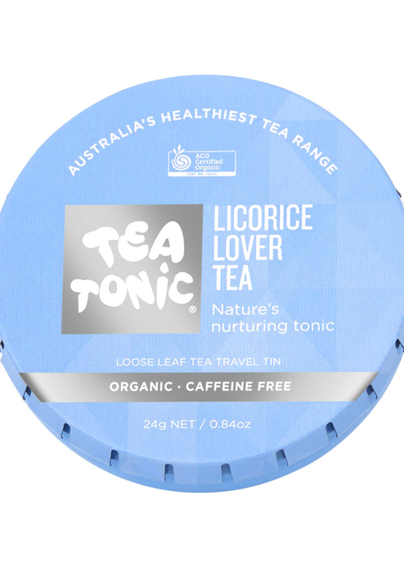 Tea Tonic Organic Licorice Lover Tea Travel Tin 24g