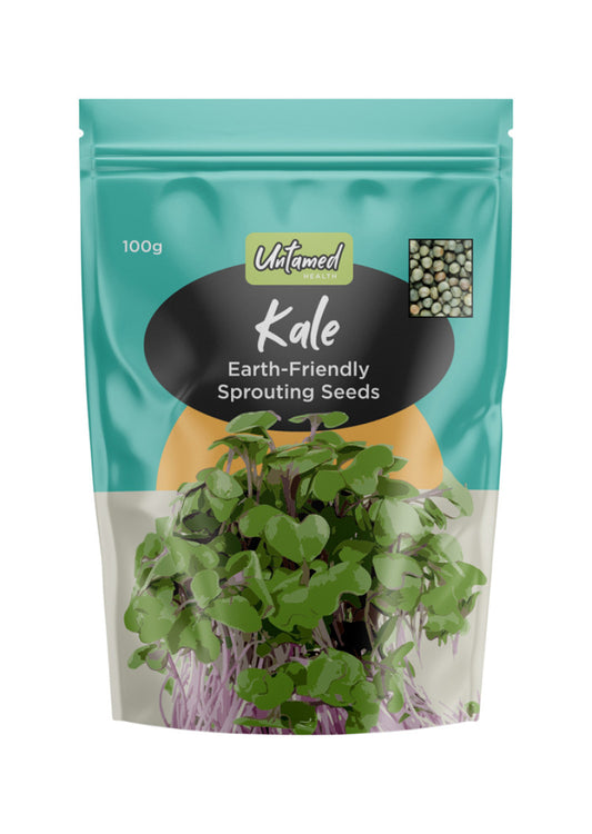 Untamed Health Sprouting Seeds Kale 100g