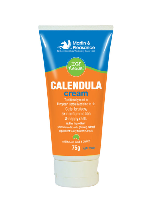 Martin Pleasance All Natural Cream Calendula Tube 75g