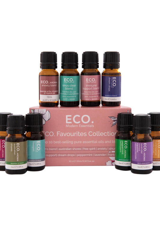 ECO Mod Ess Essential Oil Collection Favourites 10ml x 10 Pack