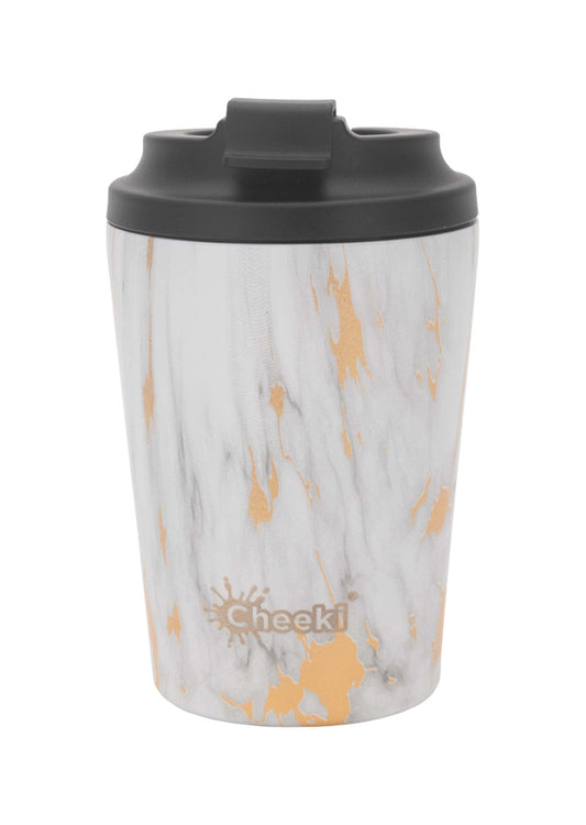 Cheeki Insulated Coffee Cup Marble 350ml