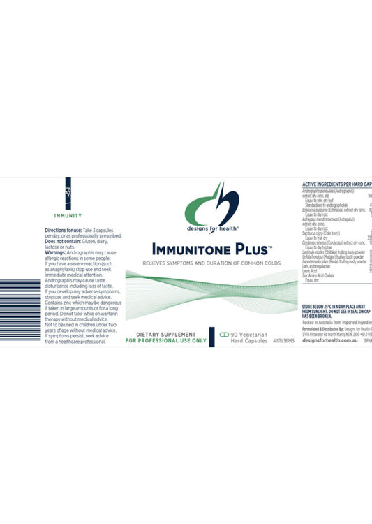 Designs for Health Immunitone Plus 90vc