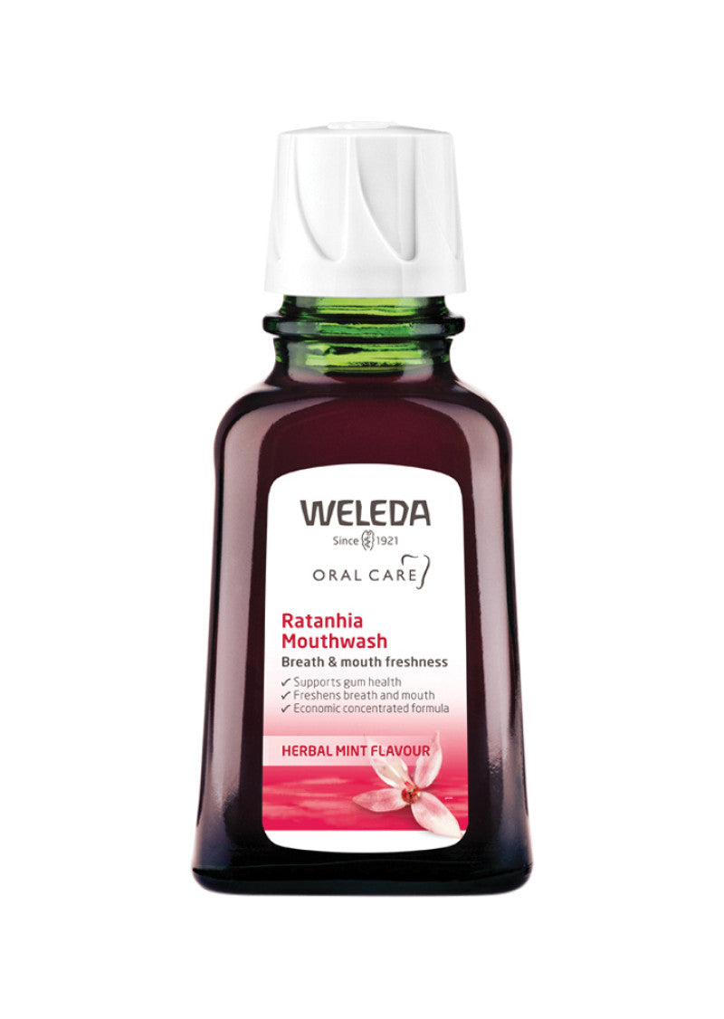 Weleda Oral Care Mouthwash Ratanhia (Herbal Mint) 50ml