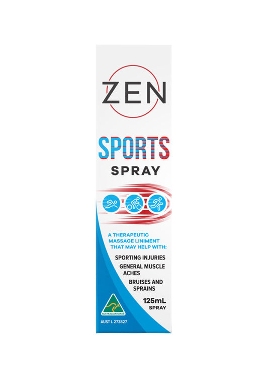 Zen Sports (Therapeutic Massage Liniment) Spray 125ml