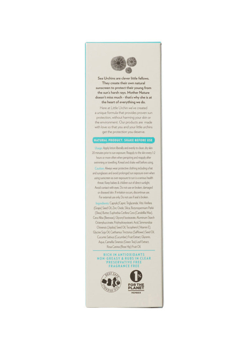 Little Urchin Natural Sunscreen SPF 30 Plus 100g