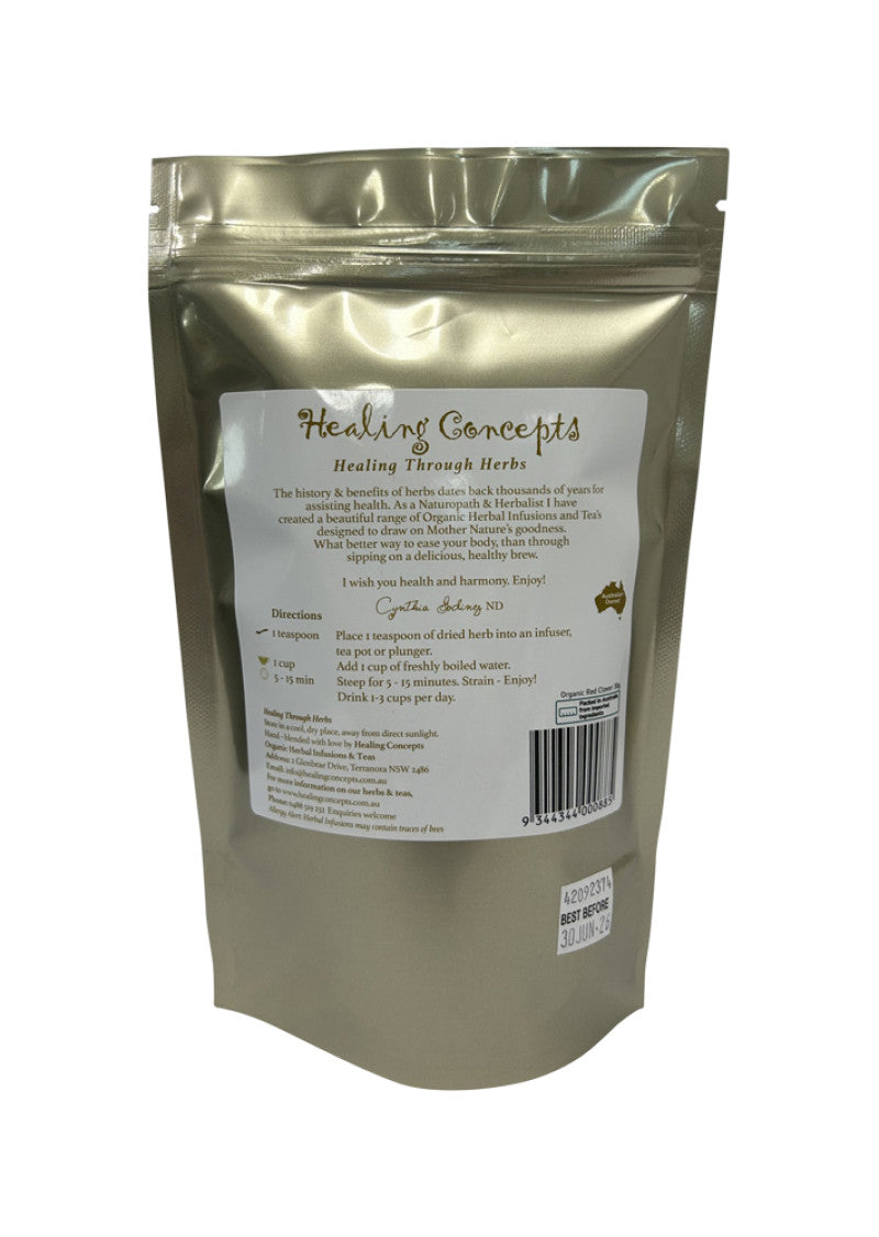 Healing Concepts Org Tea Red Clover 30g