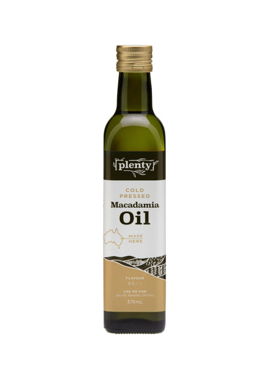 Plenty Cold Pressed Macadamia Oil 375ml