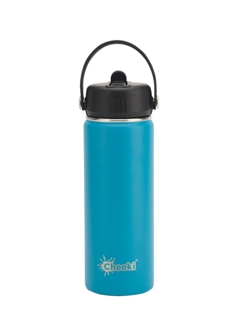 Cheeki Insulated Bottle Adventure Aqua (Small) 600ml