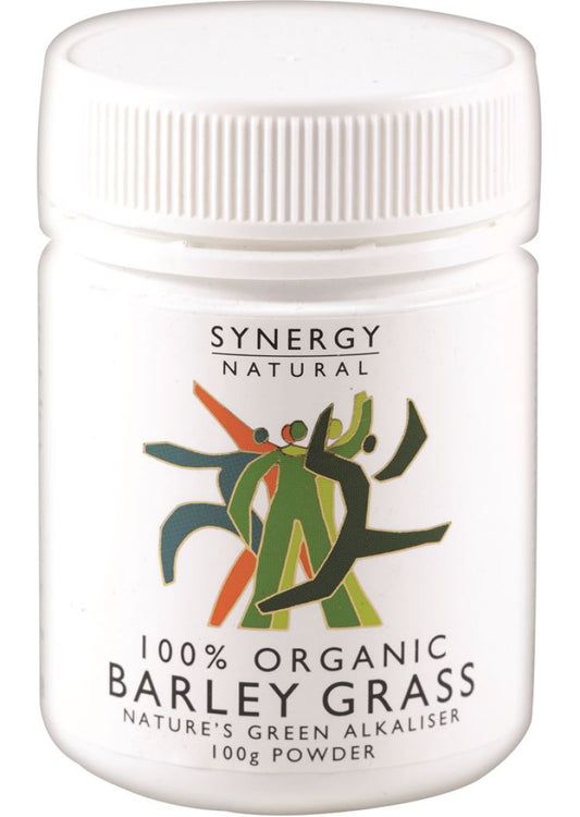 Synergy Natural Organic Barley Grass Powder 100g