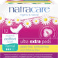 Natracare Pads w Org Cotton Cover Ultra Extra Regular x 12 Pack