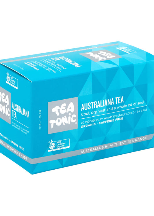 Tea Tonic Organic Australiana Tea x 20 Tea Bags