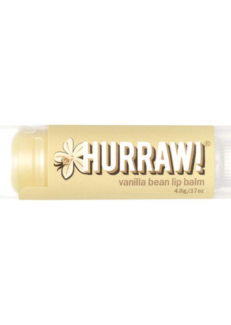 Hurraw! Org Lip Balm Vanilla 4.8g