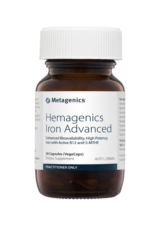 Metagenics Hemagenics Iron Advanced 30c