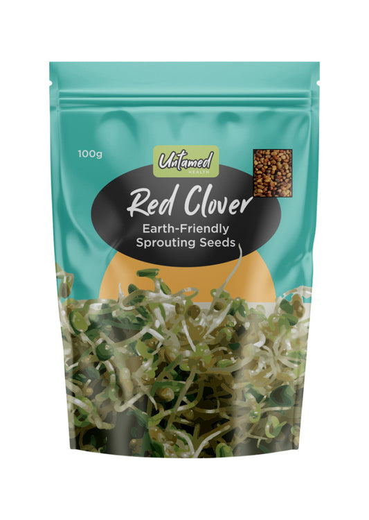 Untamed Health Sprouting Seeds Red Clover 100g