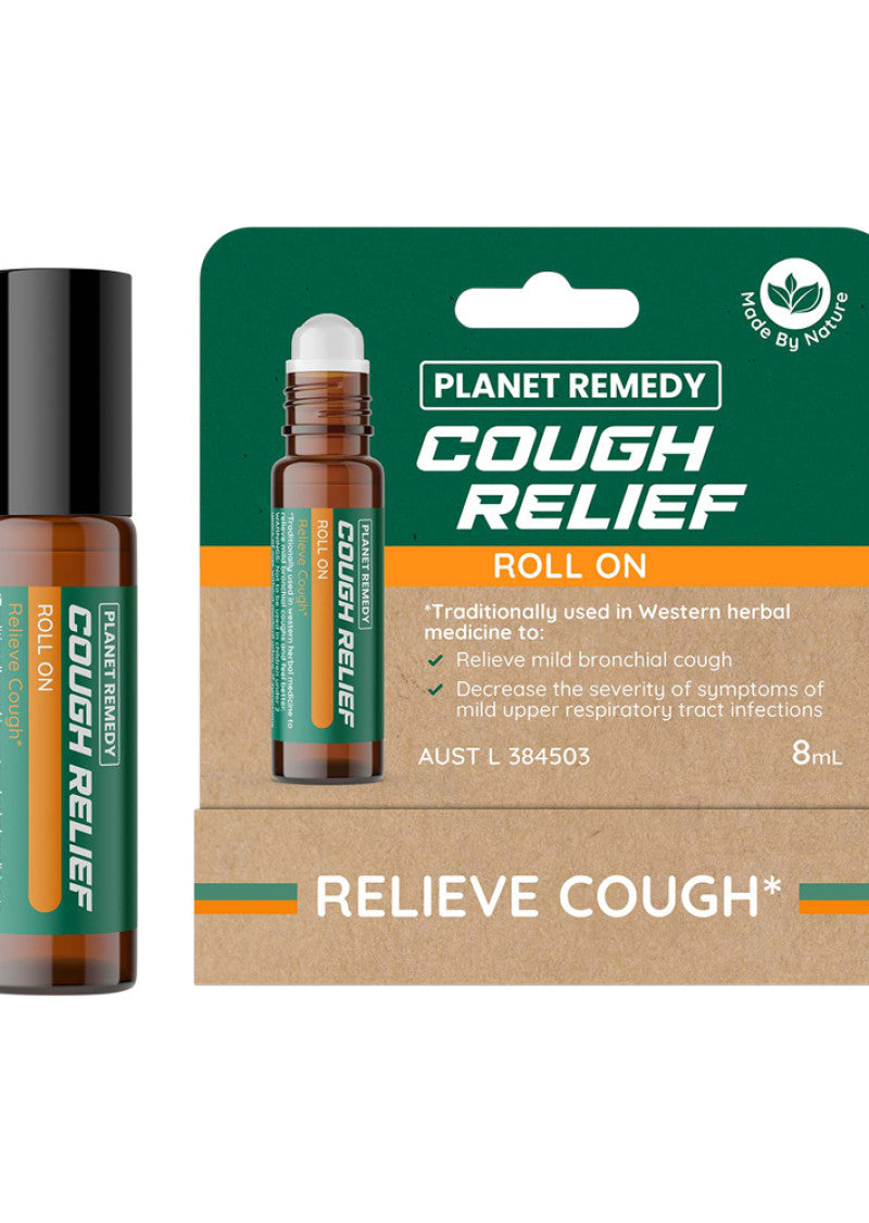 Planet Remedy Roll On Cough Relief 8ml